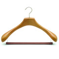 Luxury Wooden Hanger for Coat with The Clips